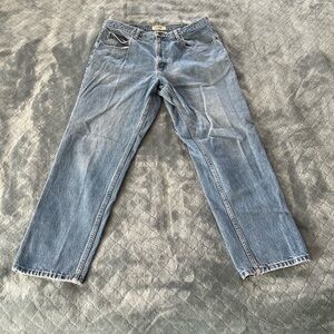 Men’s L.L. Bean Blue Straight Jeans Relaxed Fit
